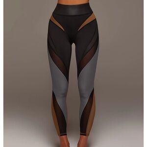 Michi Aerial Gloss Leggings, M